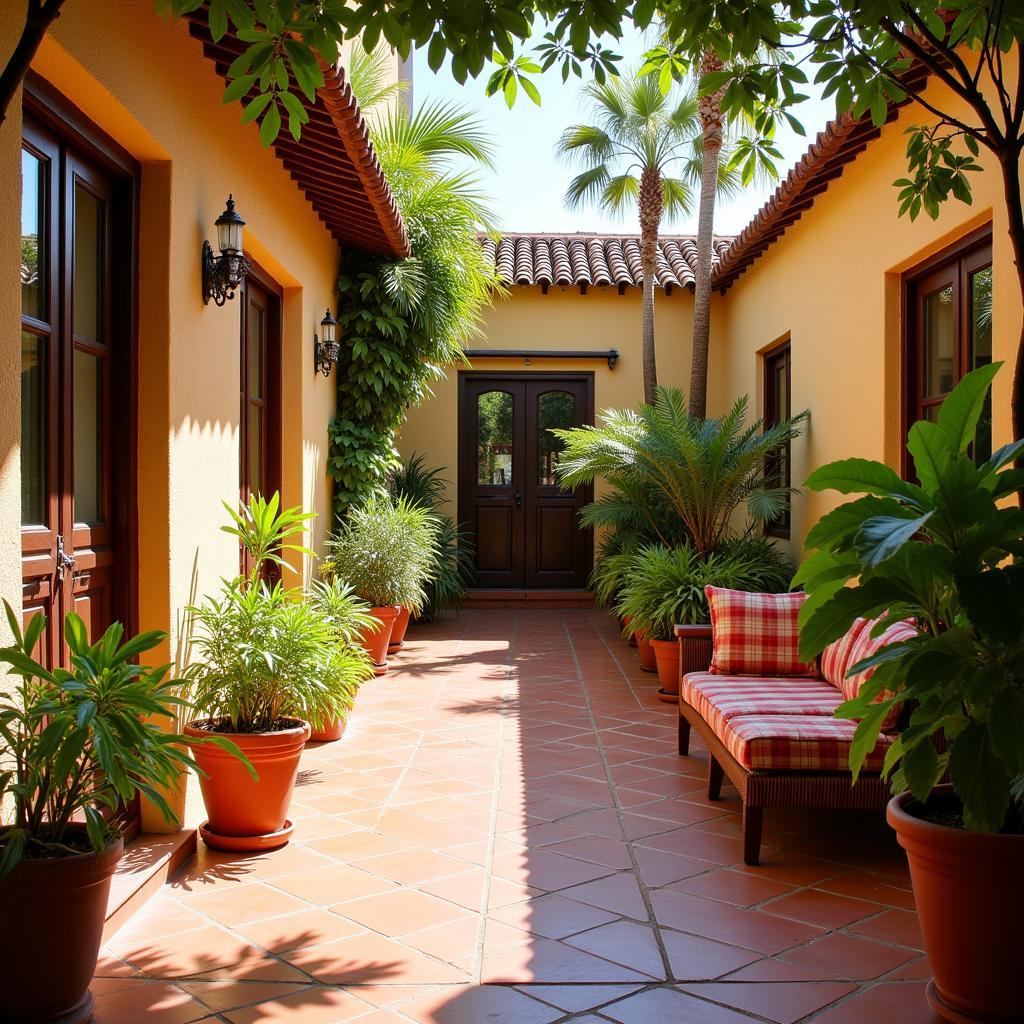 Spanish Courtyard