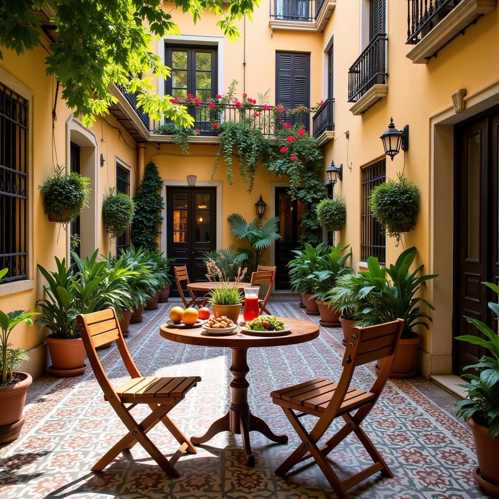 Charming Spanish Courtyard Apartment