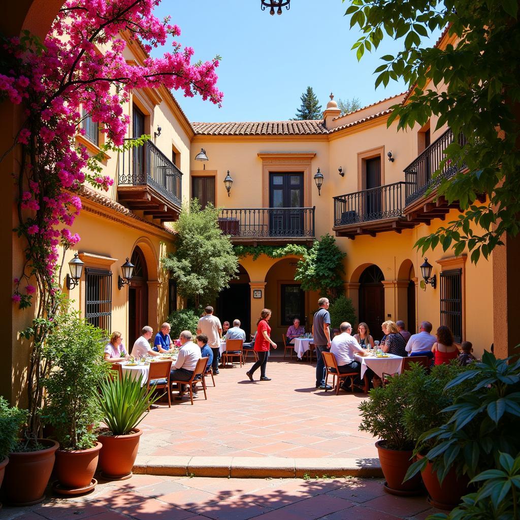 Spanish Courtyard Fiesta