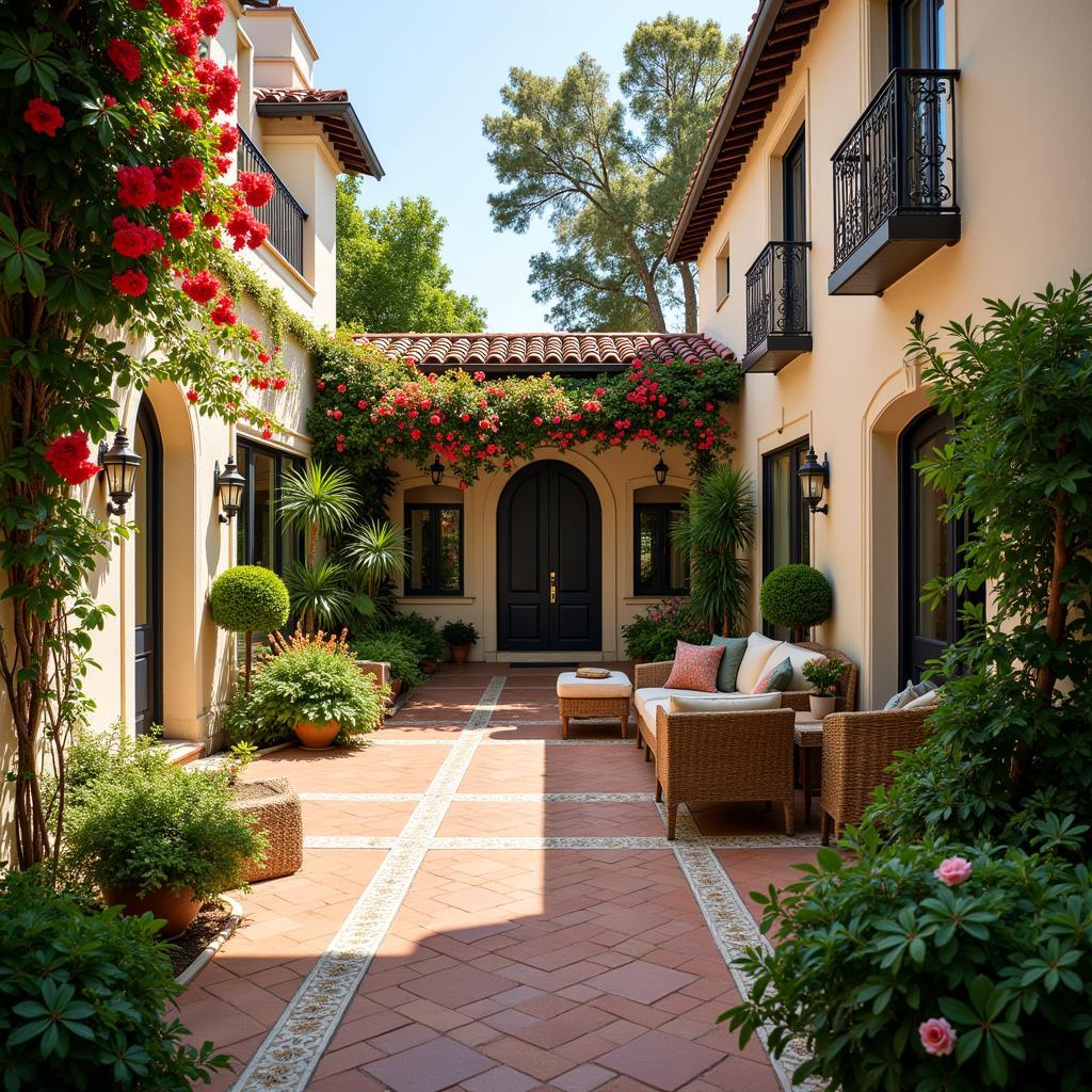 Charming Spanish courtyard homestay