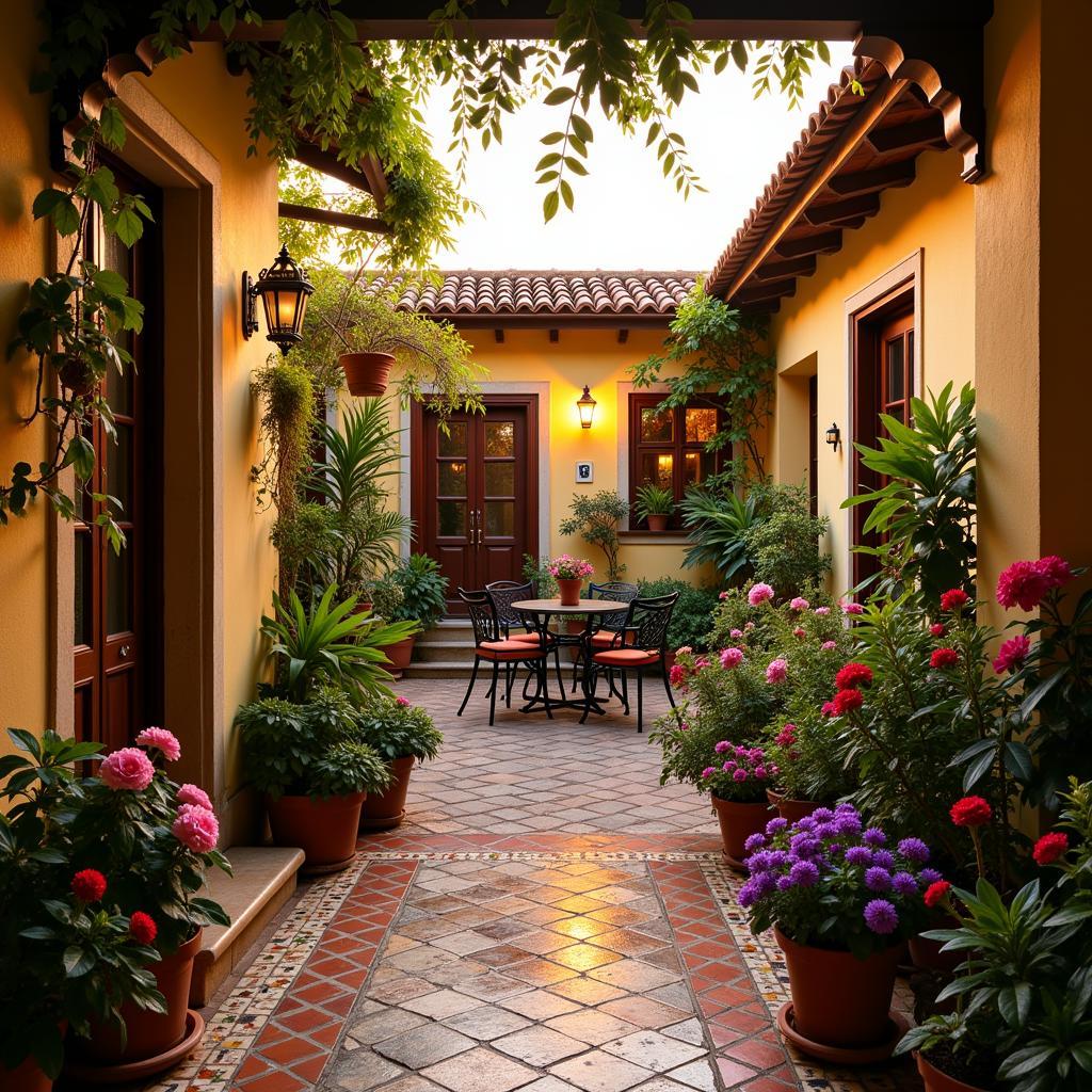 Traditional Spanish Courtyard Homestay