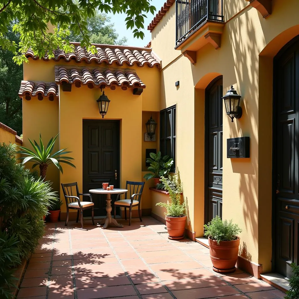 Spanish Courtyard Homestay