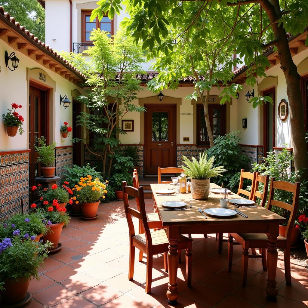 Traditional Spanish Courtyard Homestay