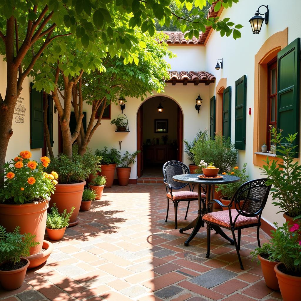 Authentic Spanish Courtyard Homestay