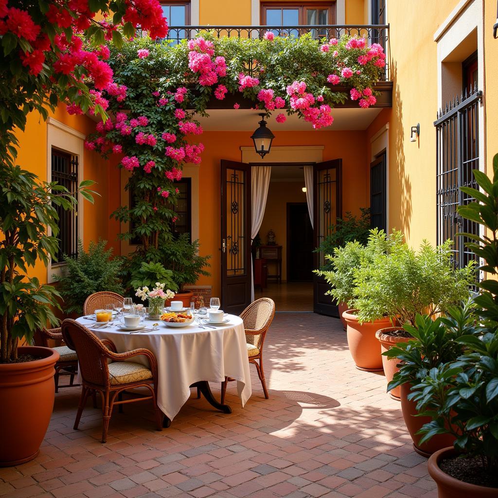 Charming Spanish Courtyard Homestay