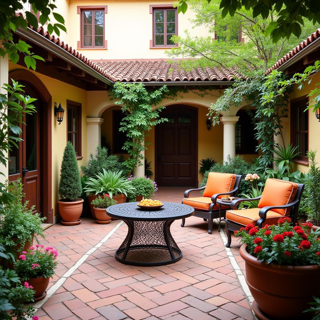 Charming Spanish Courtyard Homestay