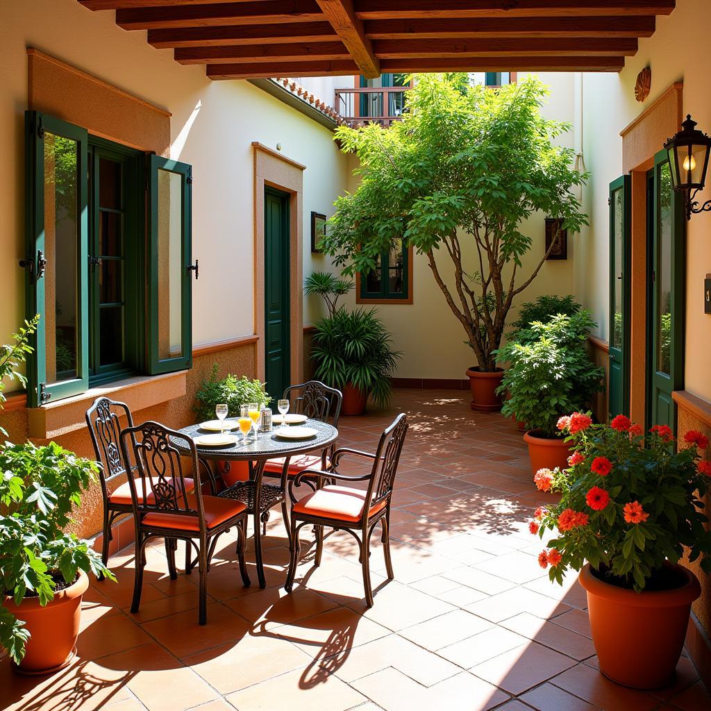 Charming Spanish Courtyard Homestay