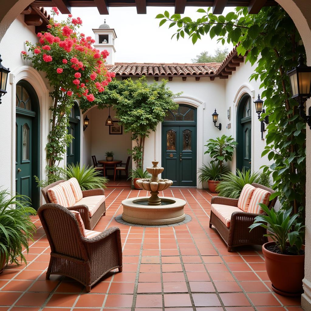 Charming Spanish Courtyard Homestay