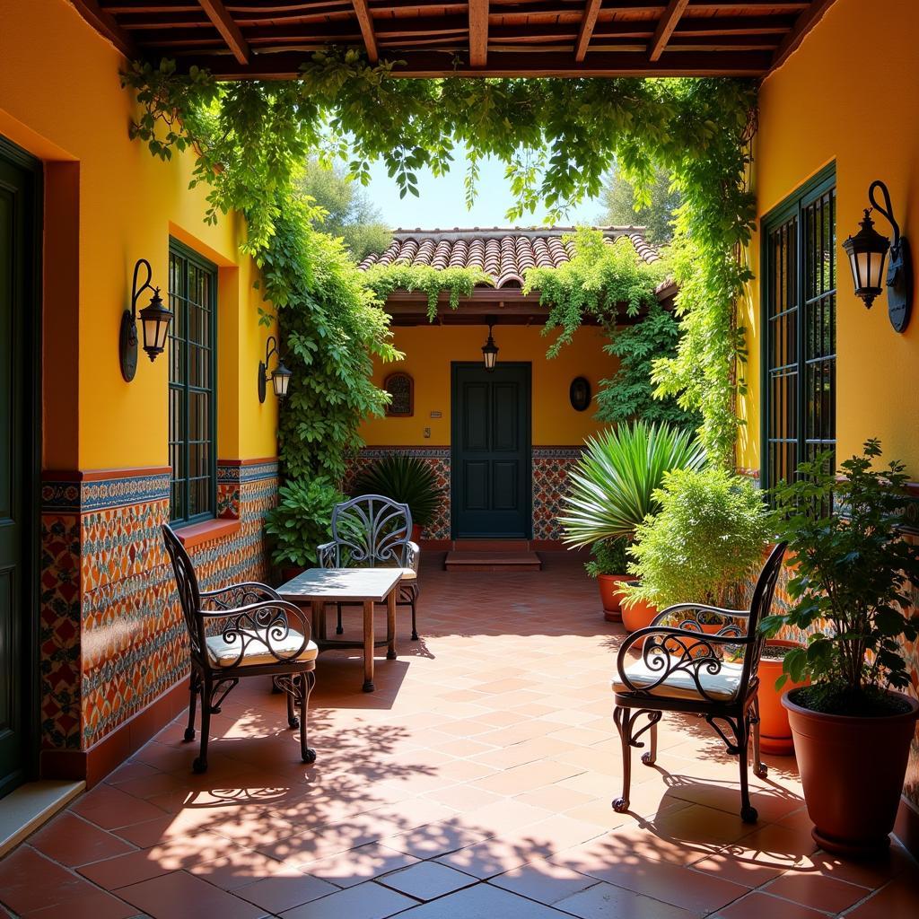 Charming Spanish Courtyard Homestay