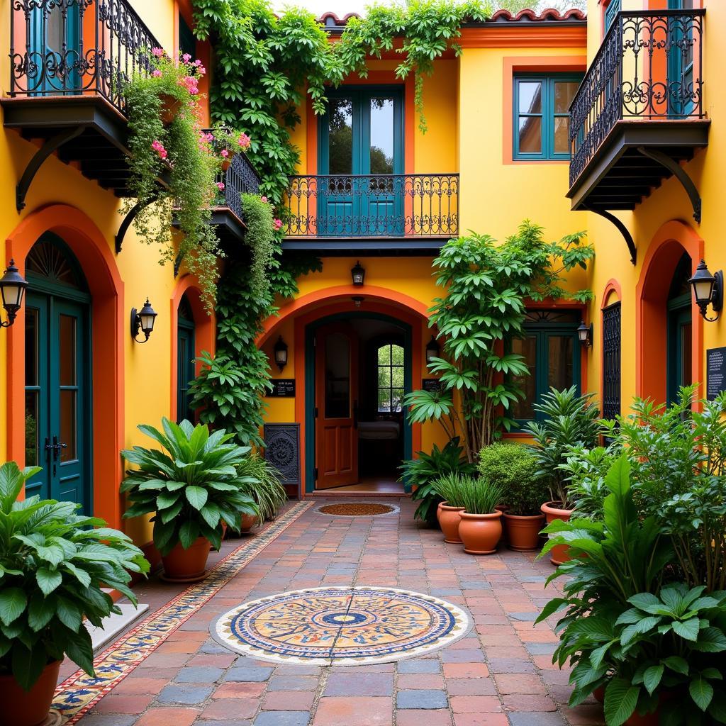 Charming Spanish Courtyard Homestay