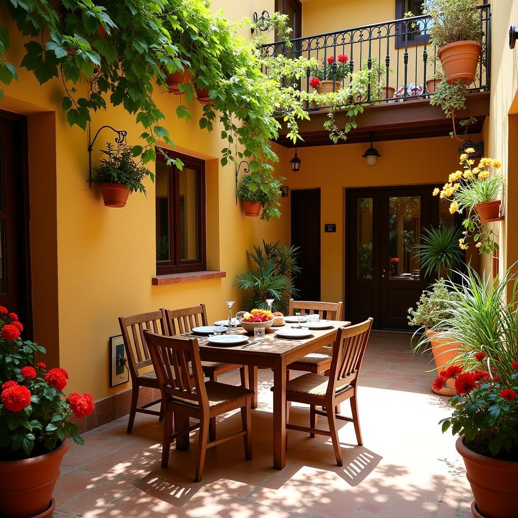 Authentic Spanish Courtyard Homestay