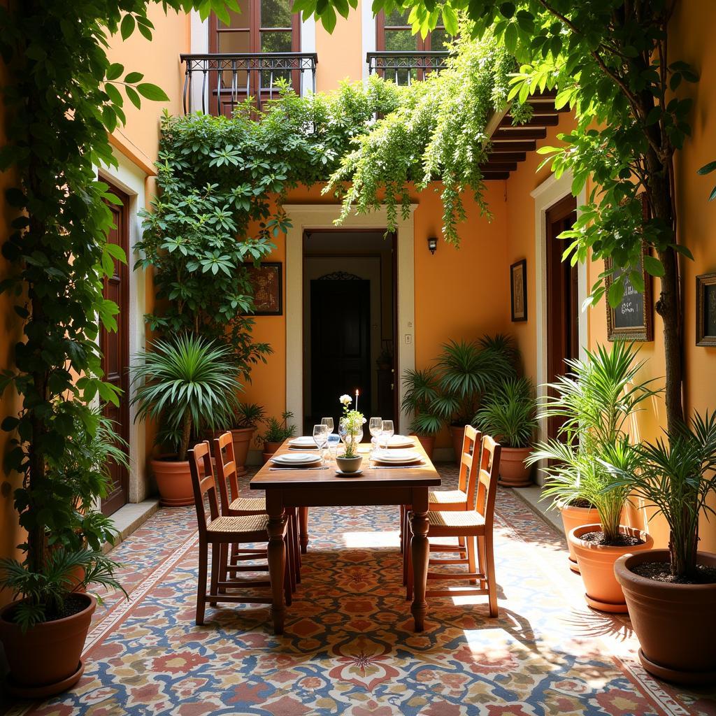 Charming Spanish Courtyard Homestay