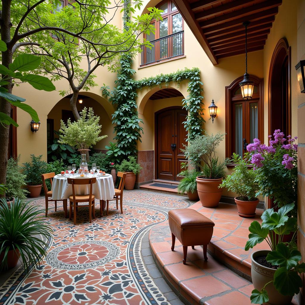 Authentic Spanish Courtyard Homestay