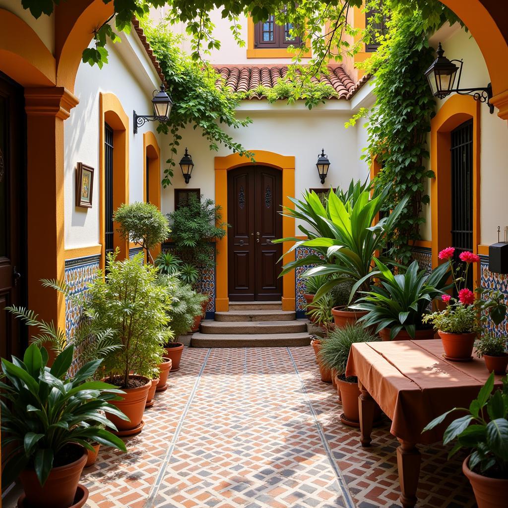 Authentic Spanish Courtyard Homestay