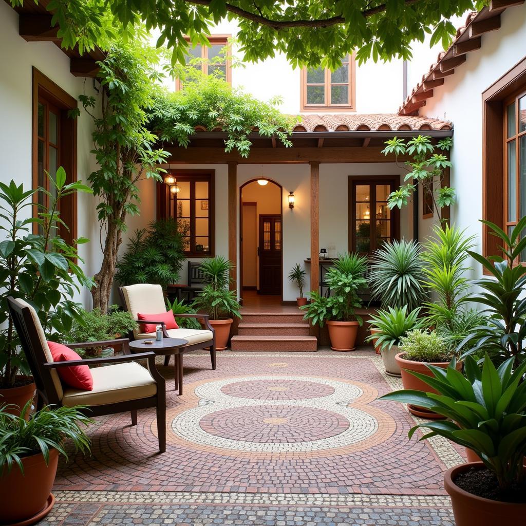 Spanish Courtyard Homestay