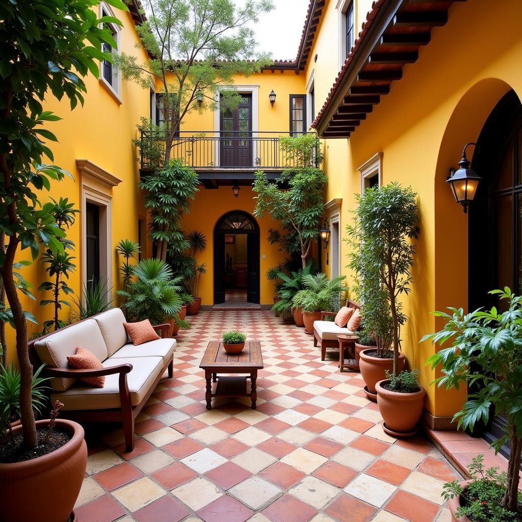 Charming Spanish Courtyard Homestay