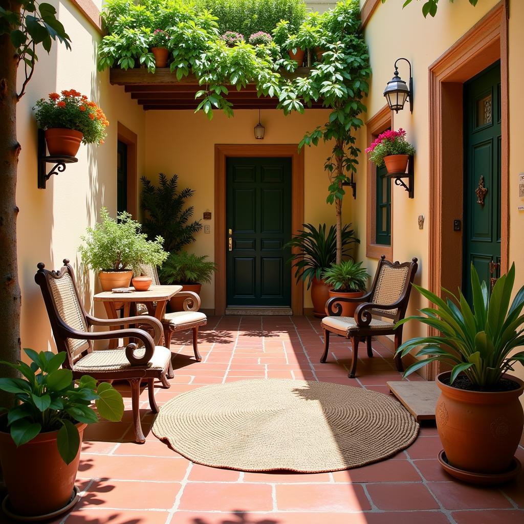 Traditional Spanish Courtyard Homestay