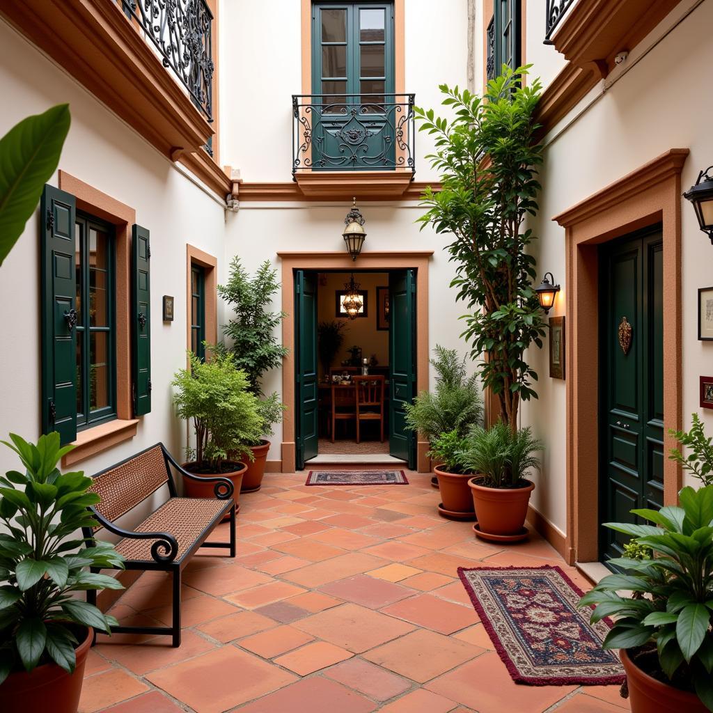 Charming Spanish Courtyard Homestay