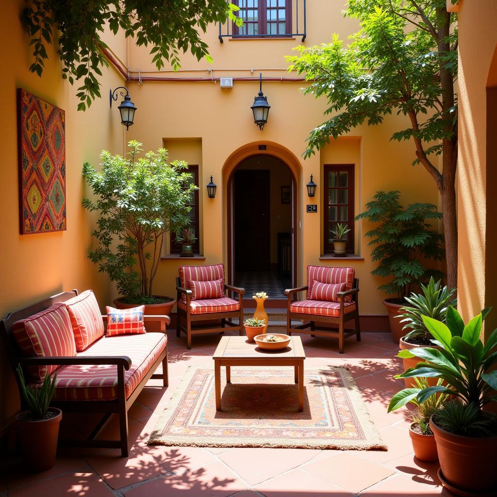 Charming Spanish courtyard homestay