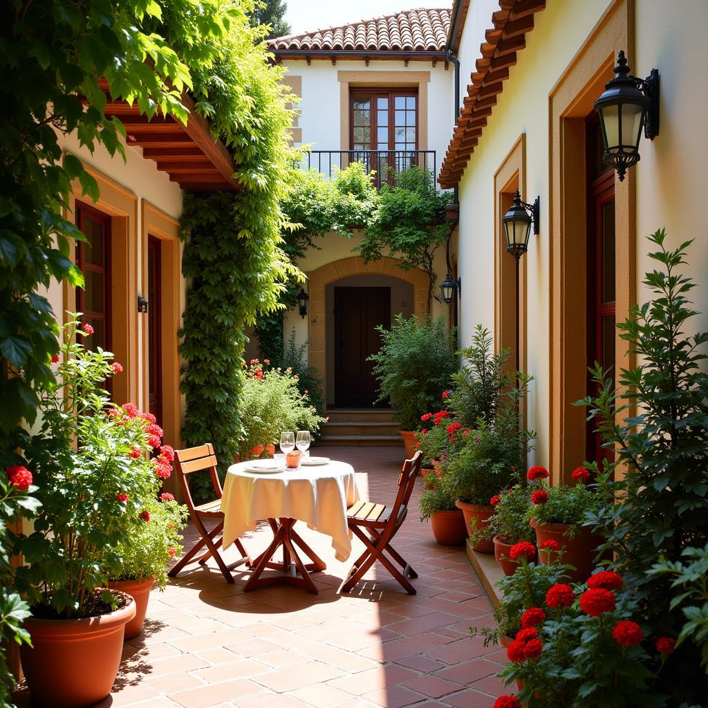 Charming Spanish Courtyard Homestay