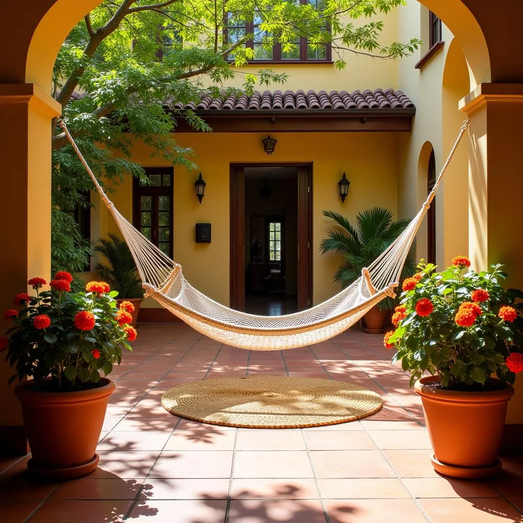 Spanish Courtyard Siesta