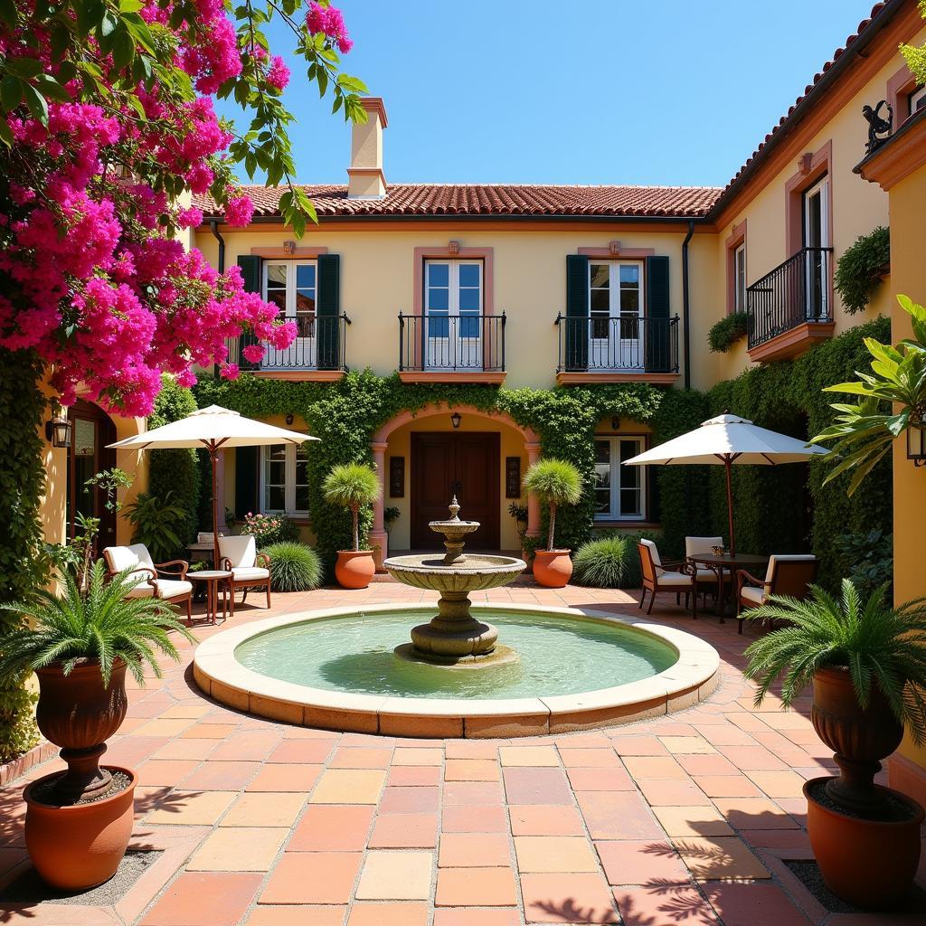 Charming Spanish Courtyard Villa