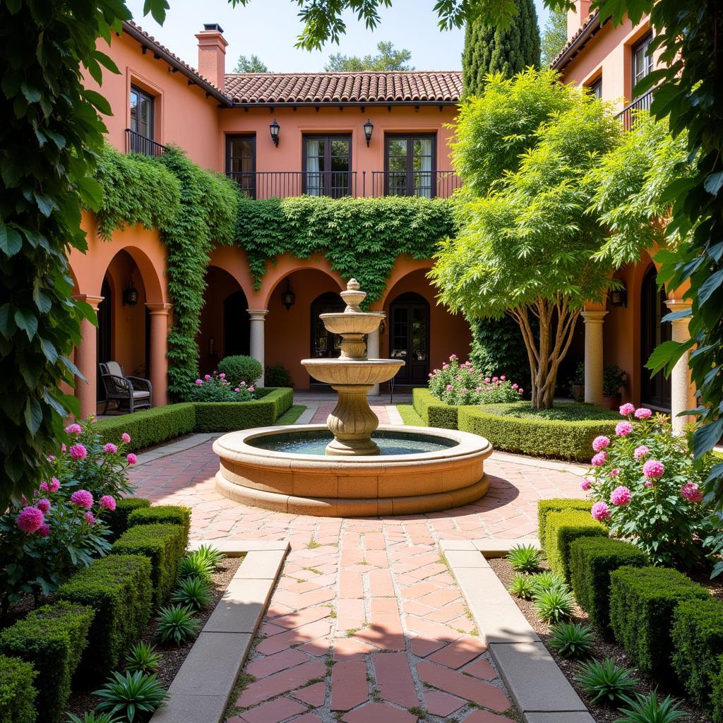 Spanish Courtyard Oasis