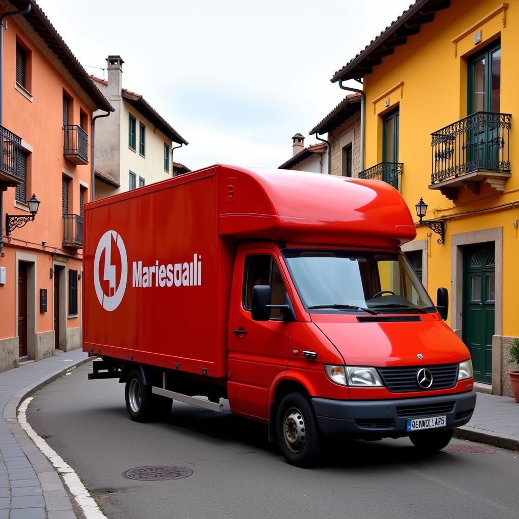 Delivery Truck in Spain