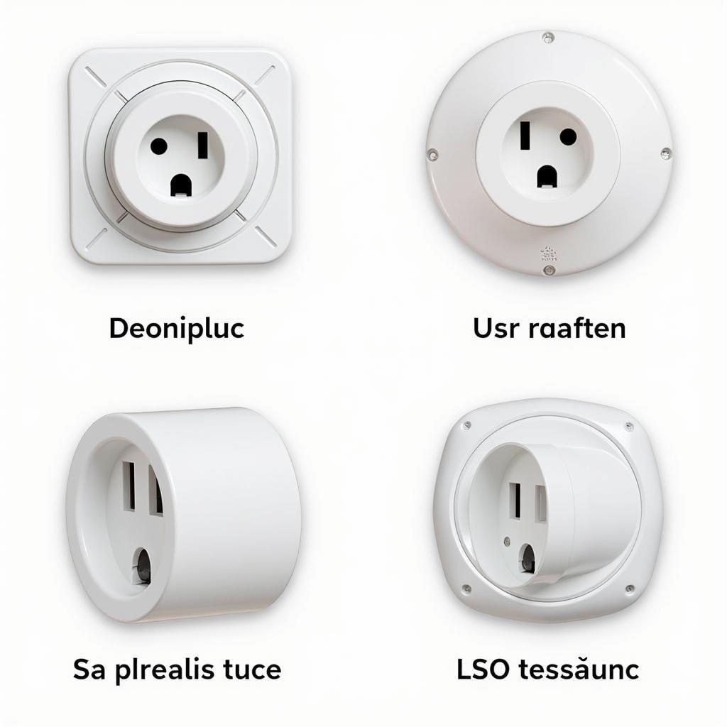 Common Spanish Electrical Outlet Types