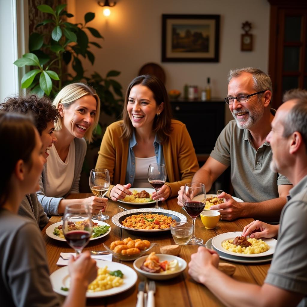 Spanish Family Meal