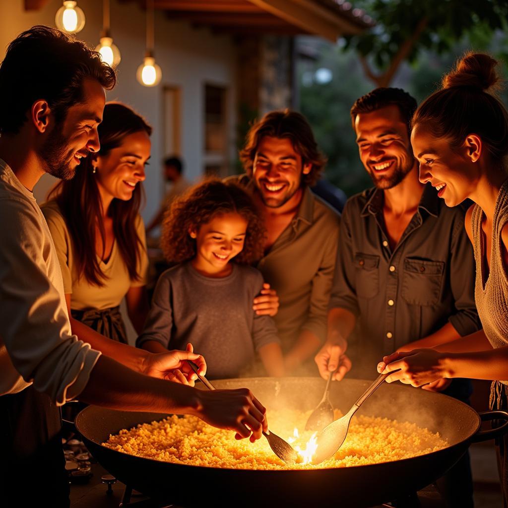 Family Paella Cooking Experience