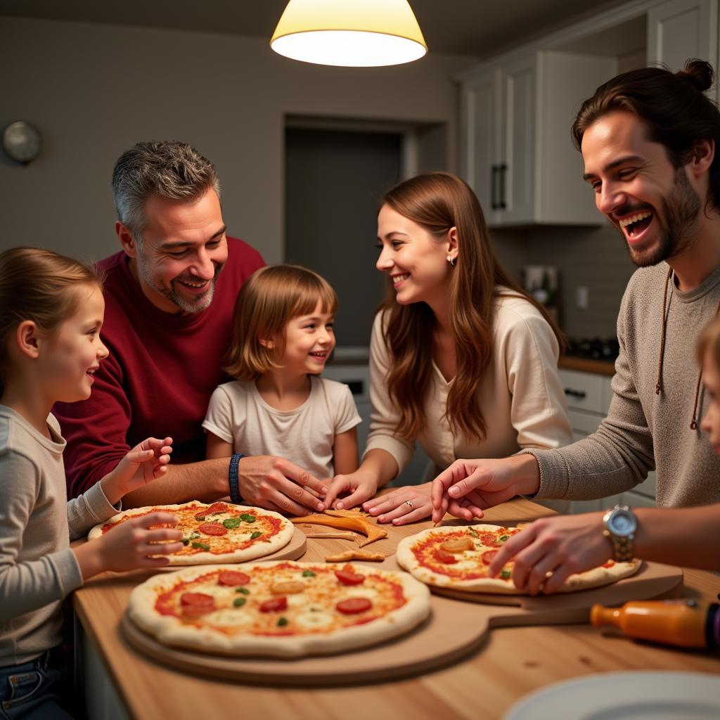 Creating Pizza Memories with a Spanish Family