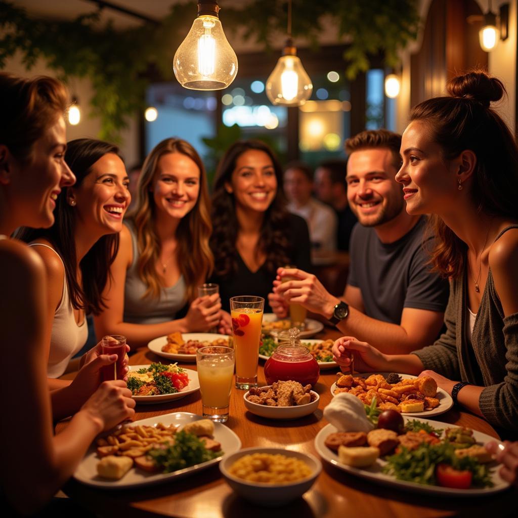 Sharing a Traditional Spanish Meal with a Local Family