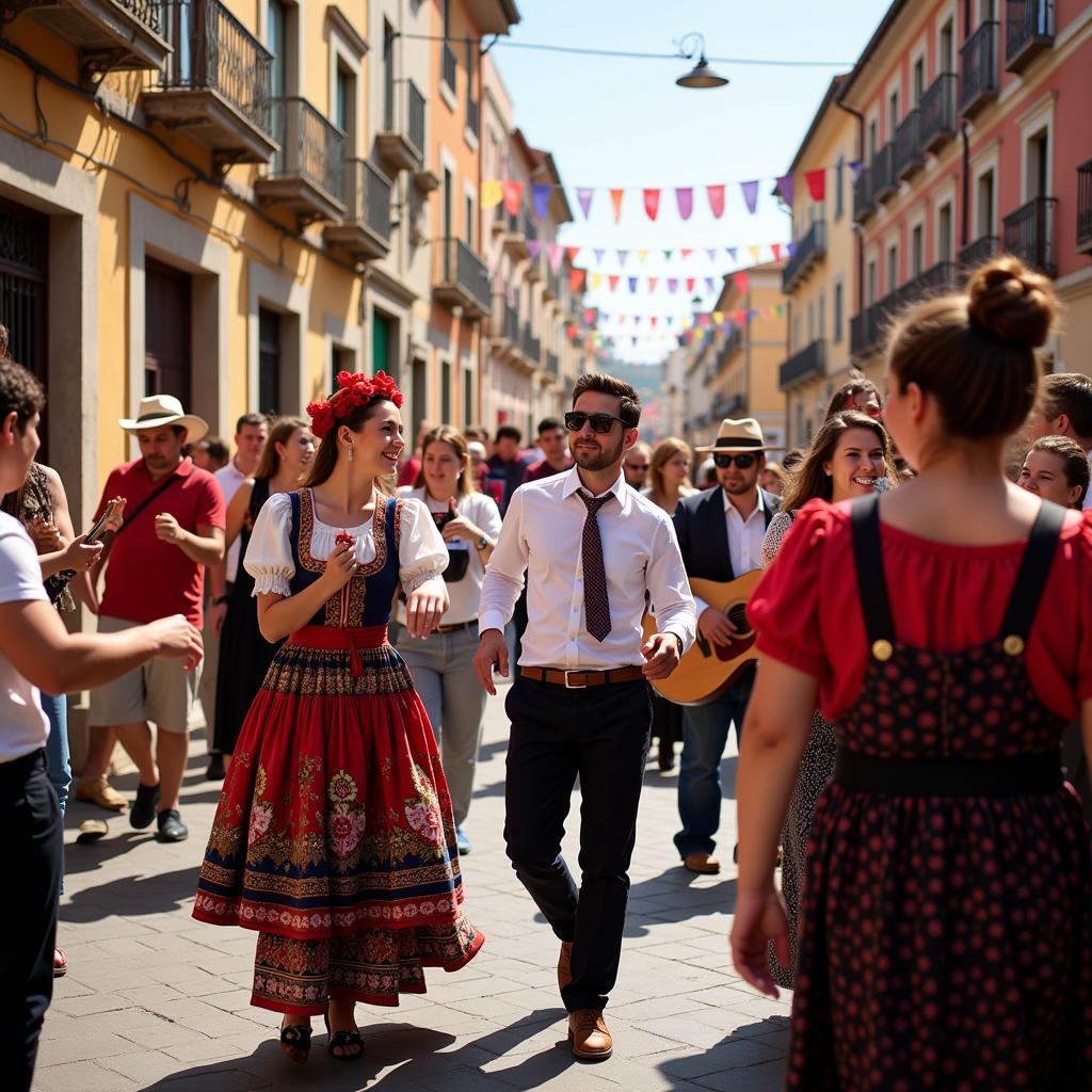 Experiencing a Spanish Festival