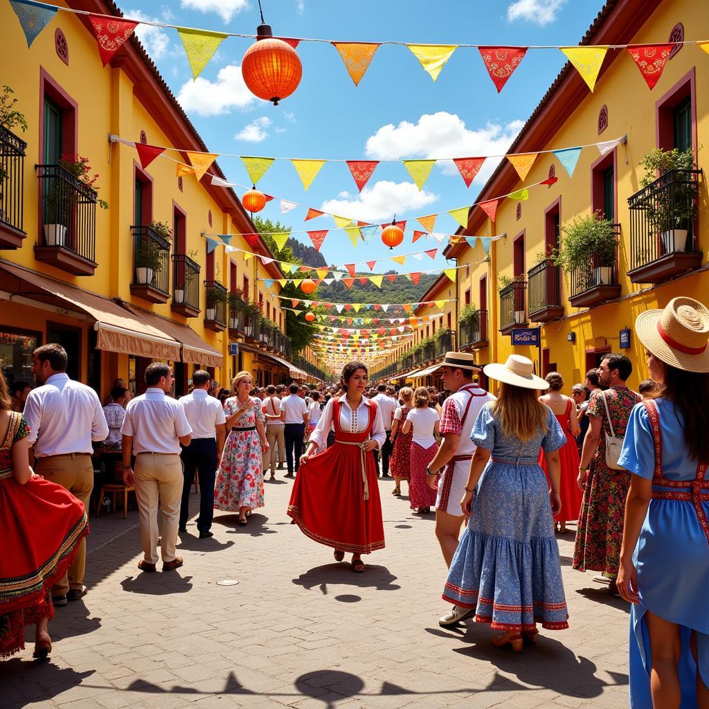 Spanish Festival in Zara Home Calendar