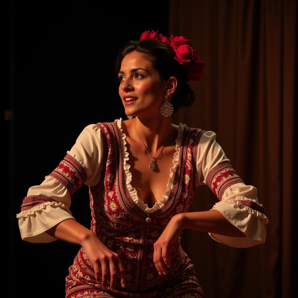 Passionate Flamenco Dancer in Seville