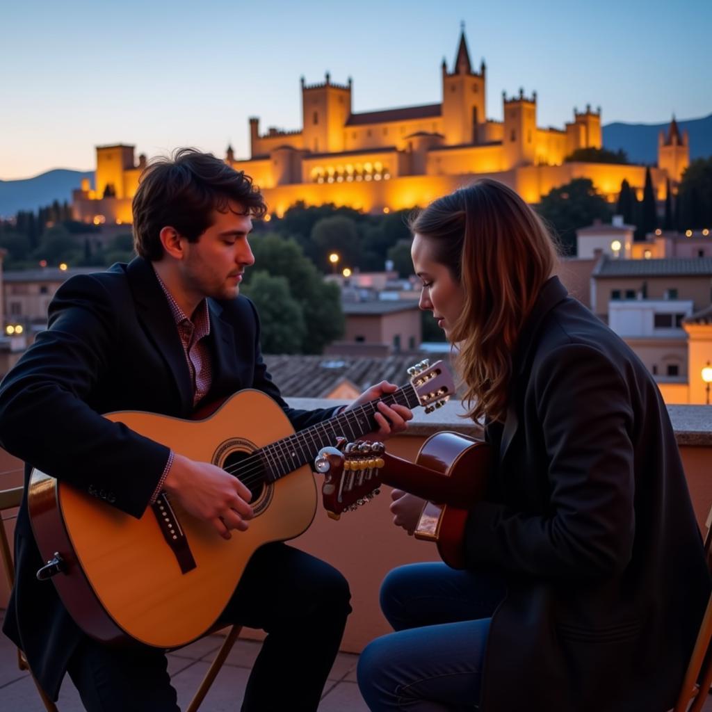 Learning Spanish Guitar in Granada