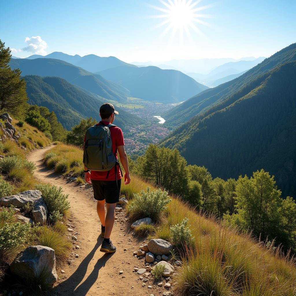 Scenic Spanish Hiking Trail