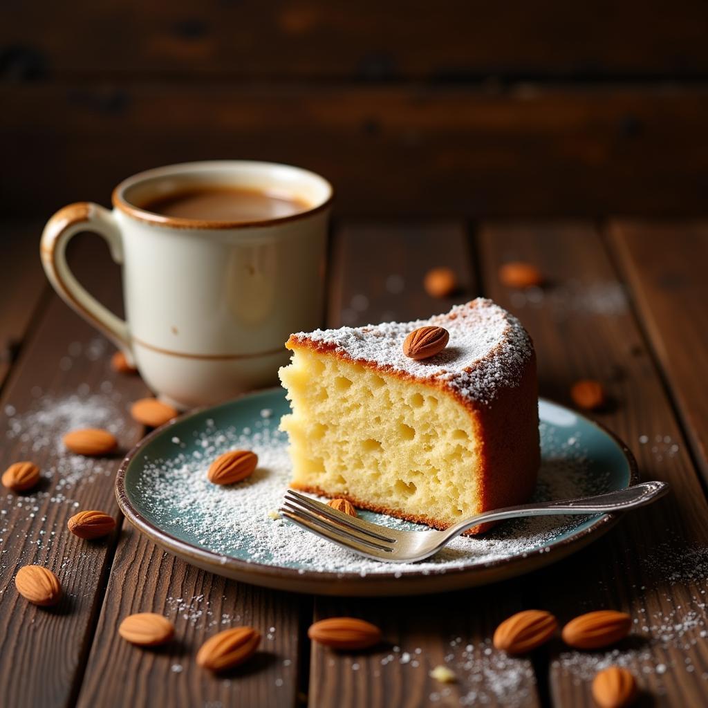 A Slice of Spanish Life: Homemade Cake with Coffee