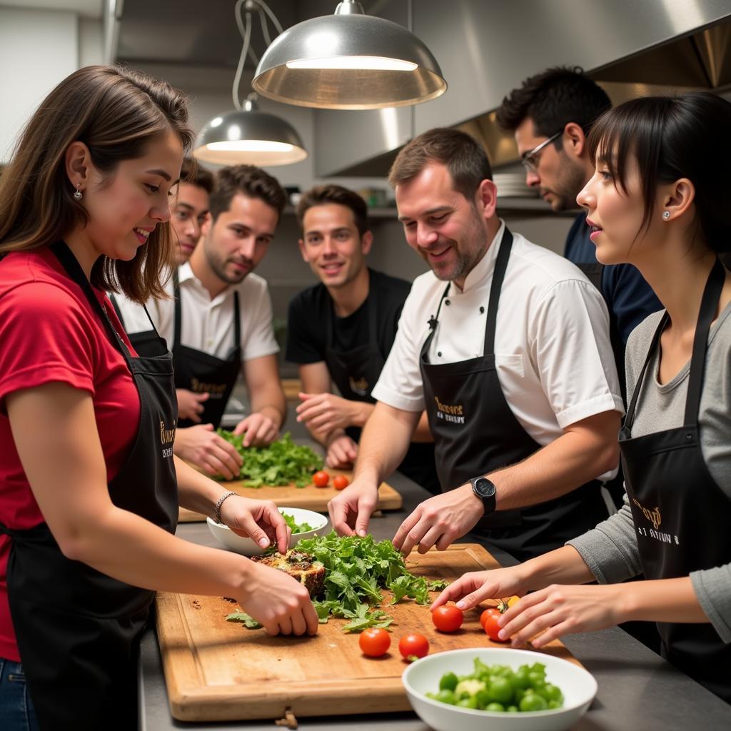 Spanish Cooking Class Featuring Home Cook Productos