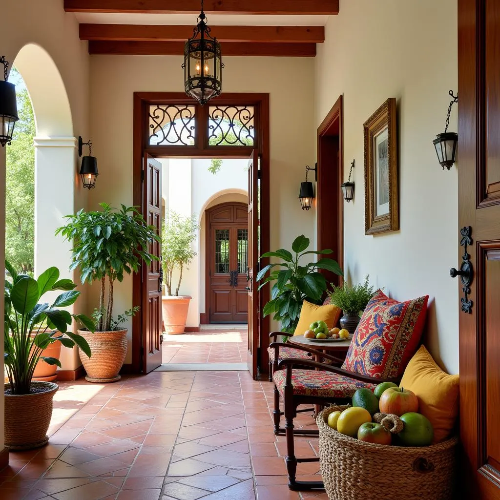 Decorating a Spanish home with local touches