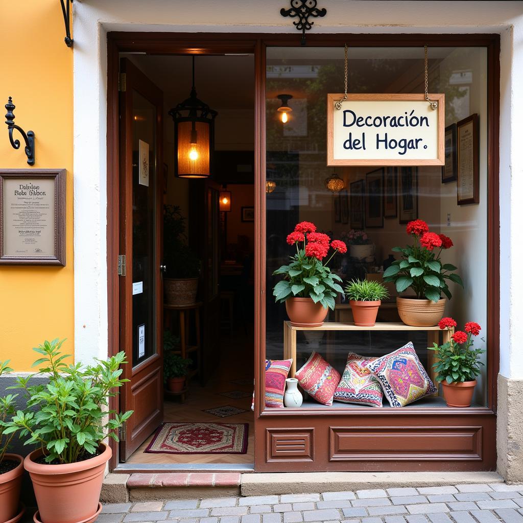 A Charming Spanish Home Decor Store