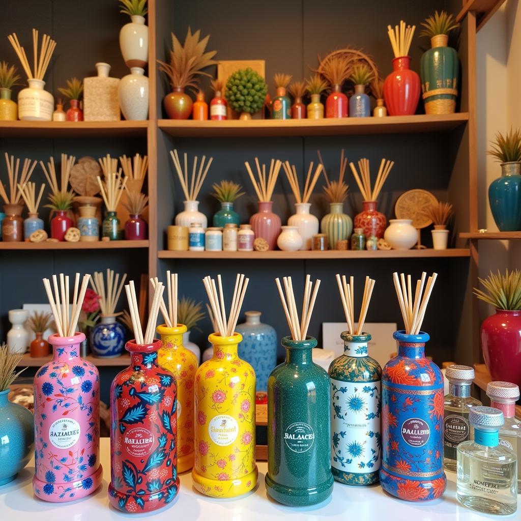 Display of Spanish Home Fragrances