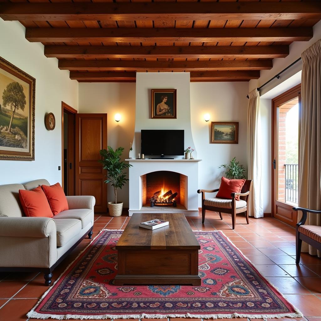 Cozy Spanish Home Interior