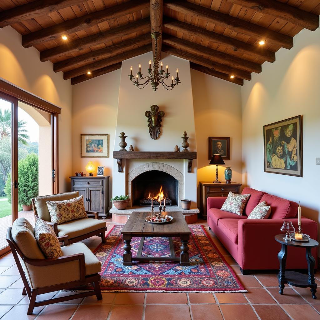 Traditional Spanish Home Interior