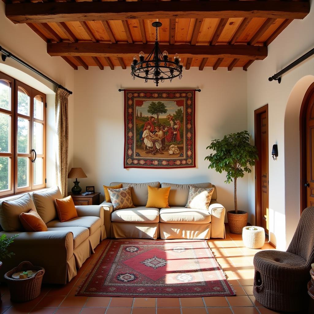 Traditional Spanish Home Interior