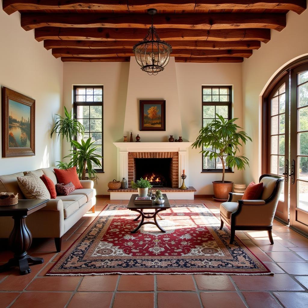 Traditional Spanish Home Interior