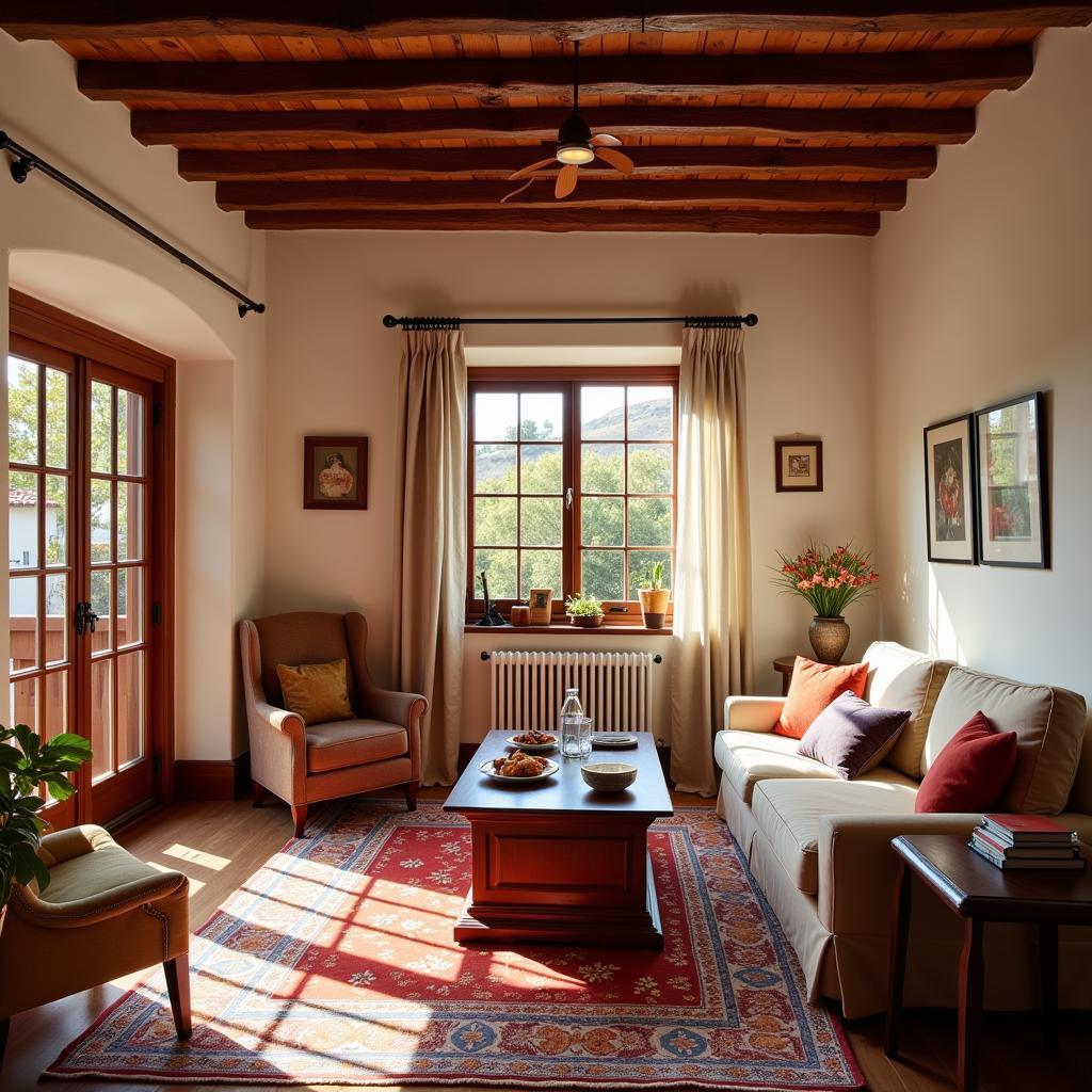 Cozy Spanish Home Interior