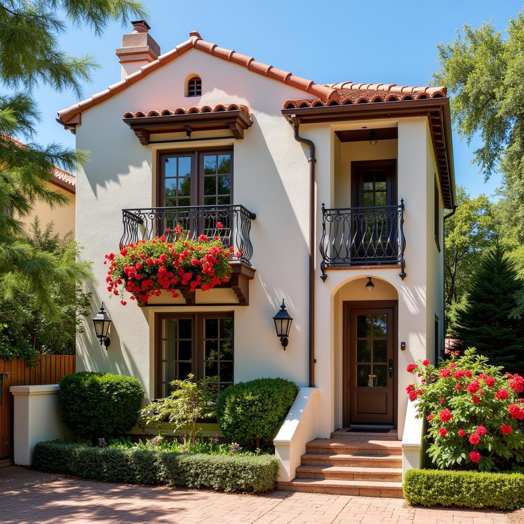 Traditional Spanish Home with Modern Lift