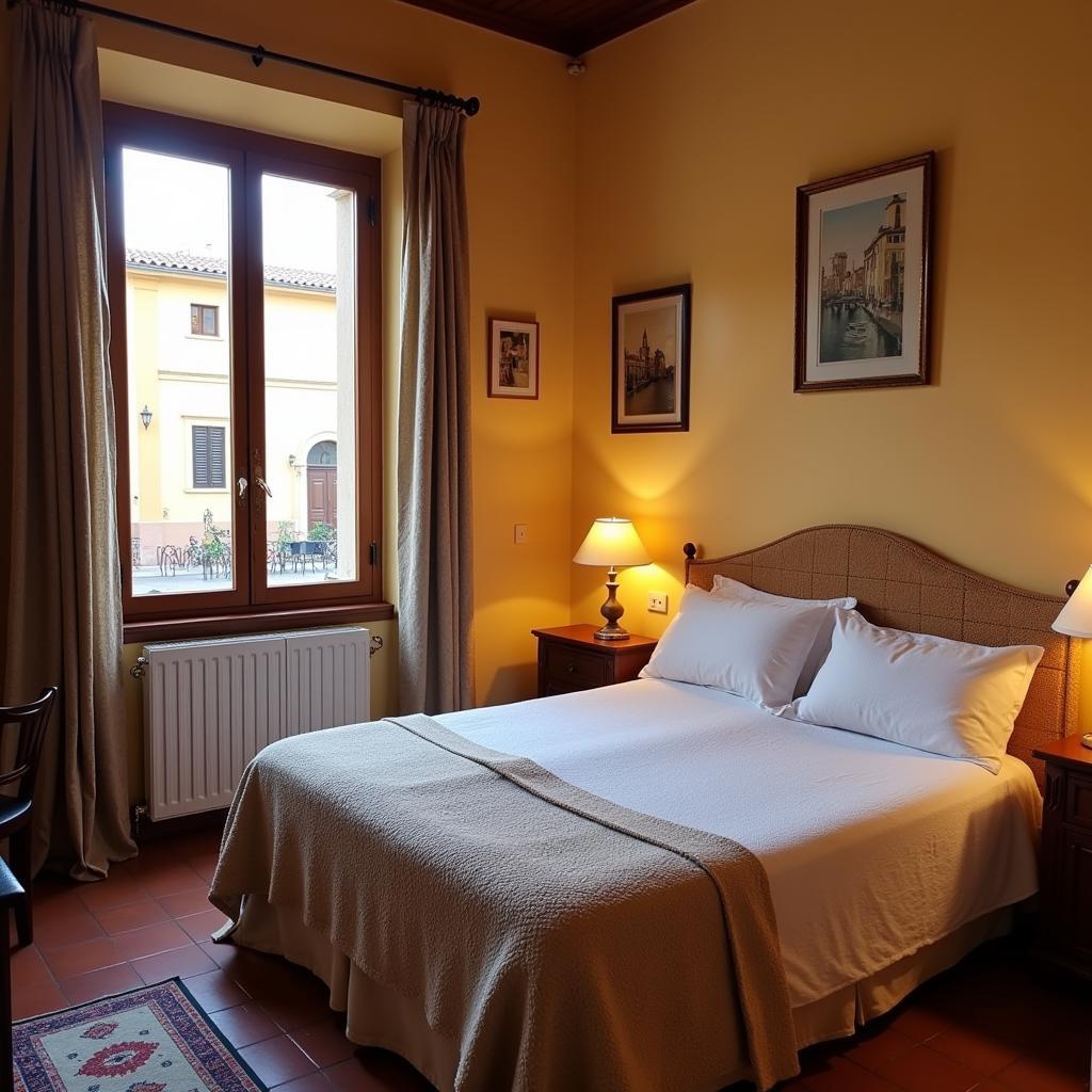 Comfortable Spanish Homestay Bedroom